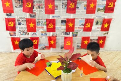 HOẠT ĐỘNG CHÀO MỪNG 80 NĂM QUỐC KHÁNH 2/9 TRƯỜNG MẦM NON NAM BÌNH