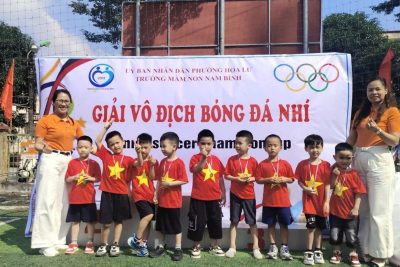 Trường Mầm non Nam Bình tổ chức “Giải bóng đá nhí – Junior Soccer Championship 2025” Chào mừng kỷ niệm 43 năm ngày Nhà giáo Việt Nam (20/11/1982 – 20/11/2025)