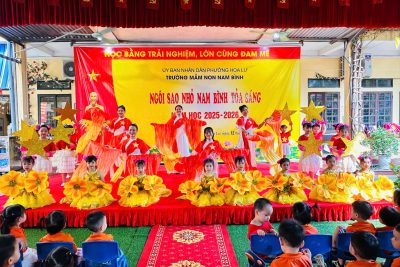 TRƯỜNG MẦM NON NAM BÌNH TỔ CHỨC CÁC HOẠT ĐỘNG KHẢO SÁT CHẤT LƯỢNG CUỐI NĂM CHO TRẺ TOÀN TRƯỜNG NĂM HỌC 2025 – 2026